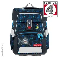 Školní aktovka Step by Step SPACE SHINE, Shark Dexter - 5 dílný set, AGR certifikát