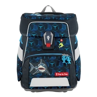 Školní aktovka Step by Step SPACE SHINE, Shark Dexter - 5 dílný set, AGR certifikát