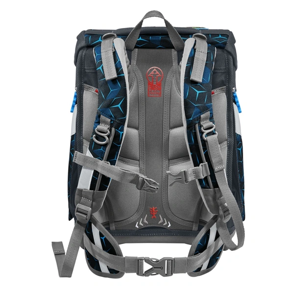 Školní aktovka Step by Step SPACE SHINE, Shark Dexter - 5 dílný set, AGR certifikát