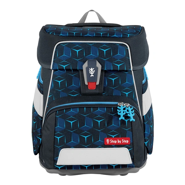 Školní aktovka Step by Step SPACE SHINE, Shark Dexter - 5 dílný set, AGR certifikát