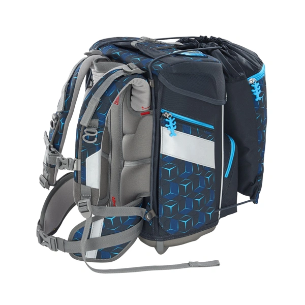 Školní aktovka Step by Step SPACE SHINE, Shark Dexter - 5 dílný set, AGR certifikát