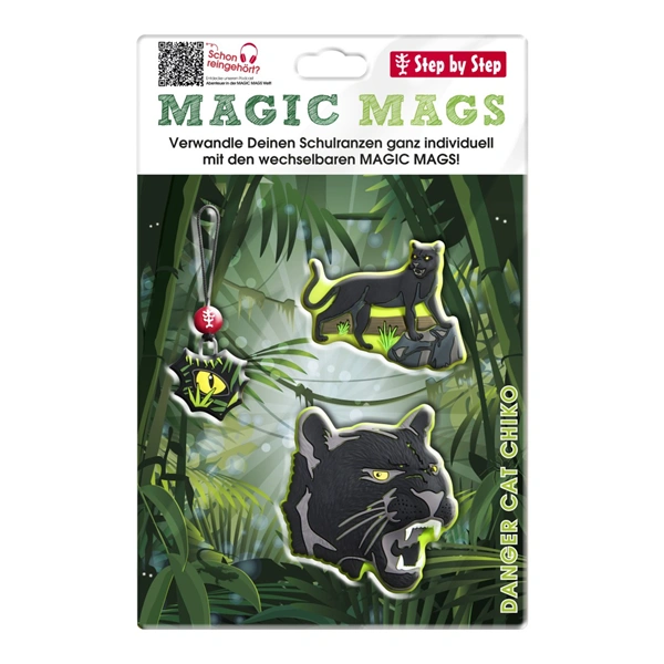 Doplňková sada obrázků MAGIC MAGS Danger Cat Chiko k aktovkám GRADE, SPACE, CLOUD, 2v1 a KID