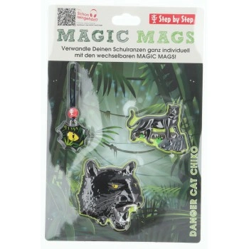 Doplňková sada obrázků MAGIC MAGS Danger Cat Chiko k aktovkám GRADE, SPACE, CLOUD, 2v1 a KID
