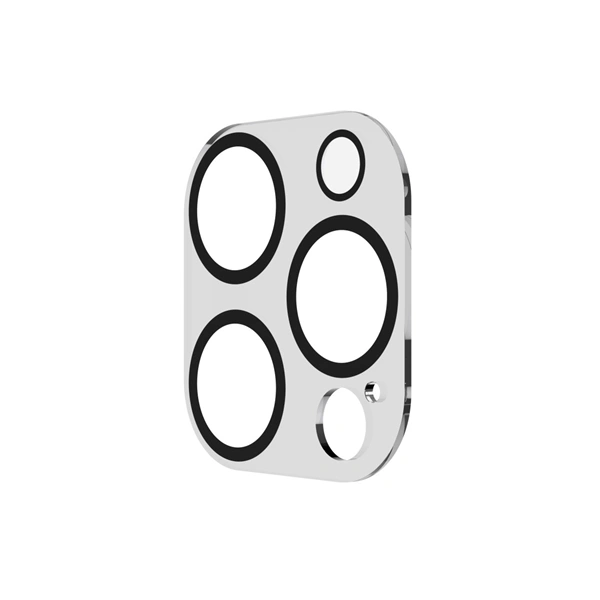 Hama Cam Protect, ochranné sklo fotoaparátu pro Apple iPhone 15 Pro/15 Pro Max, průhledné
