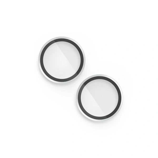 Hama Cam Protect, ochrana fotoaparátu pro iPhone 15/15 Plus, 2 individuální skla pro každou čočku