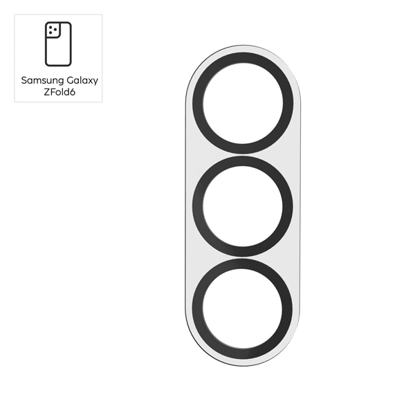Hama Cam Protect, ochranné sklo fotoaparátu pro Samsung Galaxy ZFold6, průhledné