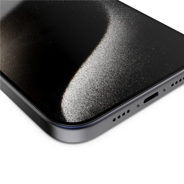 Hama Super Hybrid, nerozbitné ochranné sklo na displej pro Apple iPhone 16 Pro, licence D3O®