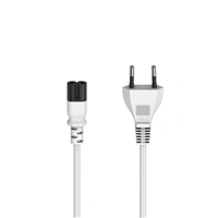 Hama síťový napájecí kabel, euro vidlice, 1,5 m, bílý