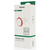 Hama Basic non/orientan LED svtlo, automatick zapnut/vypnut, erven svtlo