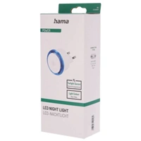 Hama Basic non/orientan LED svtlo, automatick zapnut/vypnut, modr svtlo