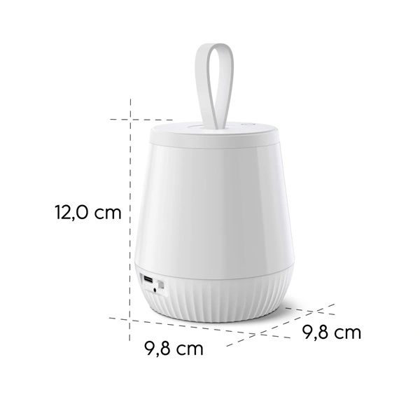 Hama Mobile, noční/orientační LED svítilna, přenosná, nabíjecí, stmívatelná, RGBW, IP44