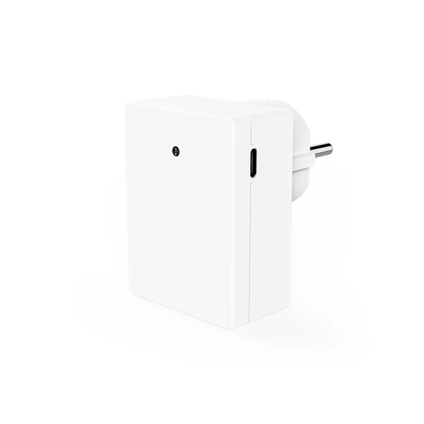 Hama noční/orientační LED světlo, do zásuvky, 1x USB-A, 1x USB-C, soumrakový senzor