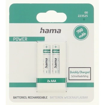 Hama NiMH akumulátor AAA Micro 700 mAh, 2 ks