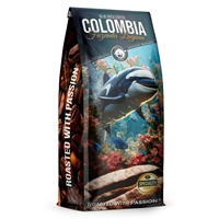 Blue Orca Fusion Colombia Fazenda Laguna, zrnková káva, 1 kg, Arabica/Robusta (75/25 %)