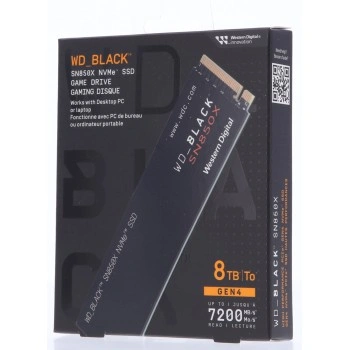 WD BLACK SN850X PCIe Gen 4 Gaming SSD 8 TB