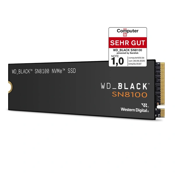 WD BLACK SN8100 PCIe 5.0x4 NVMe M.2 SSD 1 TB
