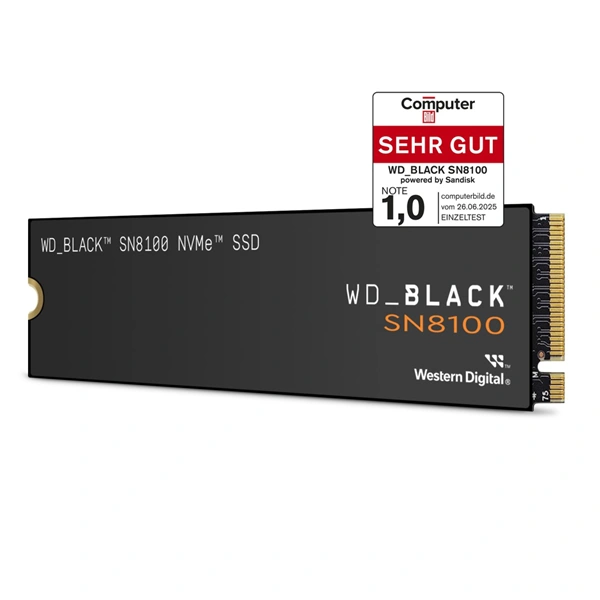 WD BLACK SN8100 PCIe 5.0x4 NVMe M.2 SSD 2 TB