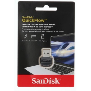 SanDisk QuickFlow microSD UHS-I Card USB-A čtečka