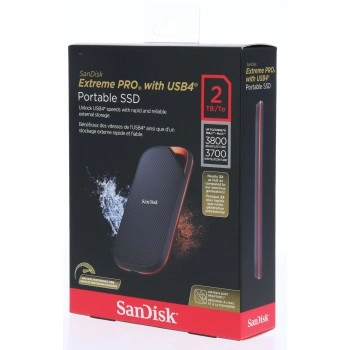 SanDisk Extreme PRO Portable SSD 3800 MB/s 2TB, USB4
