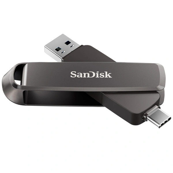 Sandisk Extreme pro Dual Drive 1 TB, Metal Dual Drive,1000/900 MB/s, USB Type C + Type A