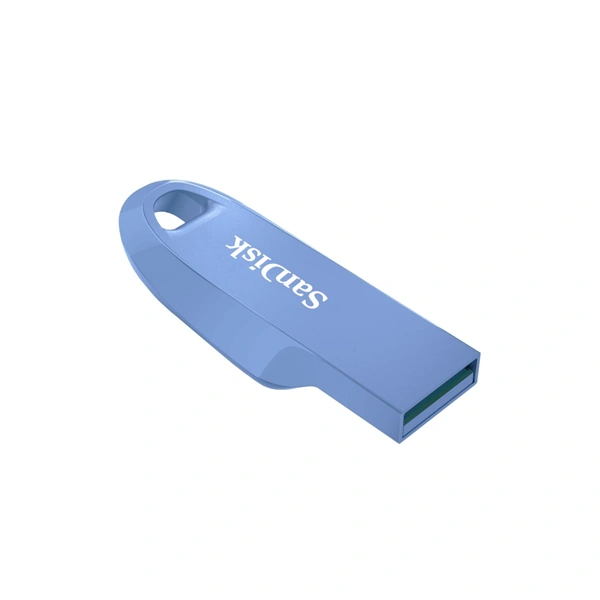 SanDisk Ultra Curve Flash Drive, 64 GB, USB 3.2, modrá