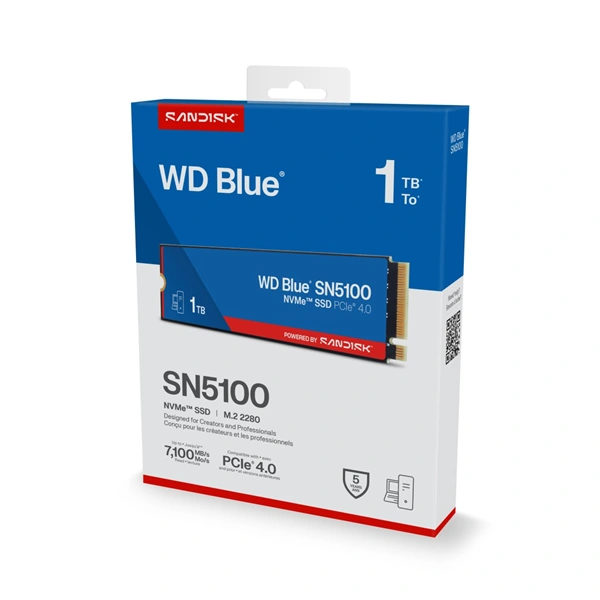 WD Blue SN5100 NVMe SSD, 1 TB