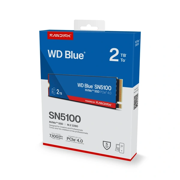 WD Blue SN5100 NVMe SSD, 2 TB
