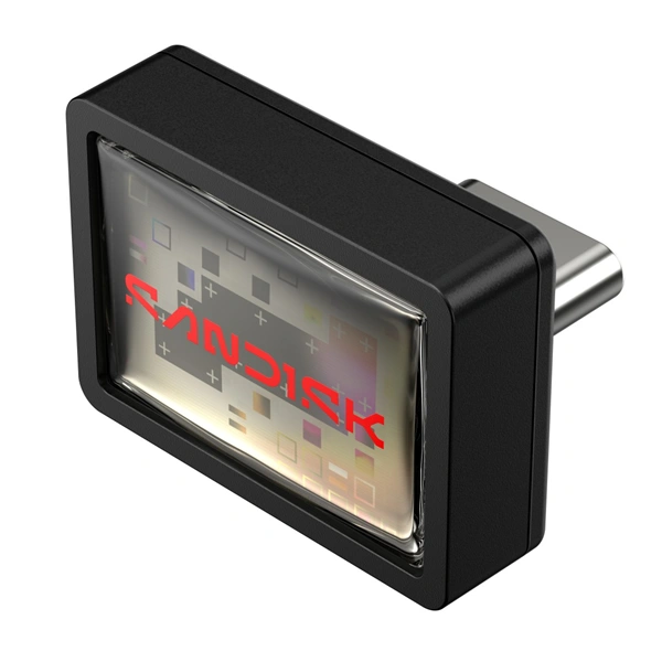 SanDisk Extreme Fit USB-C Flash Drive USB 256 GB Flashdrives 400 MB/s, černá