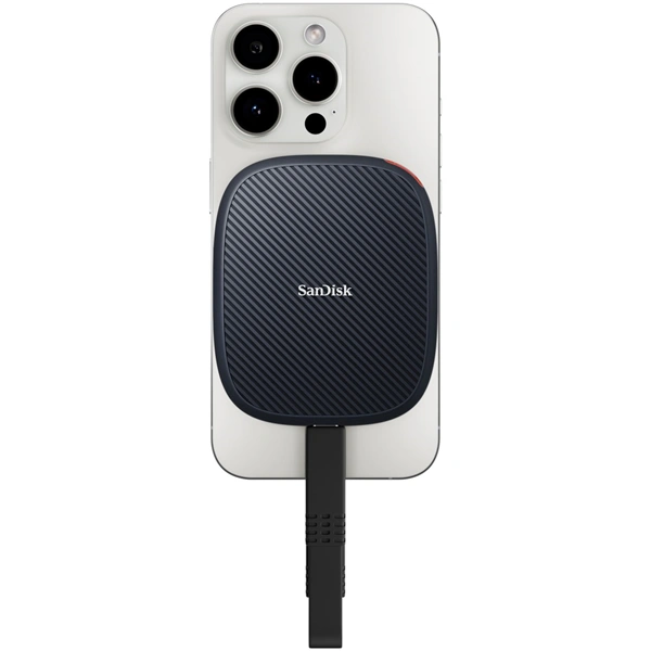 SANDISK Phone SSD Portable SSD 1 TB Compatible with MagSafe , ProRes 4K 60fps 