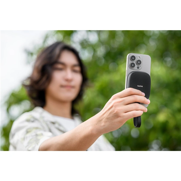 SANDISK Phone SSD Portable SSD 1 TB Compatible with MagSafe , ProRes 4K 60fps 