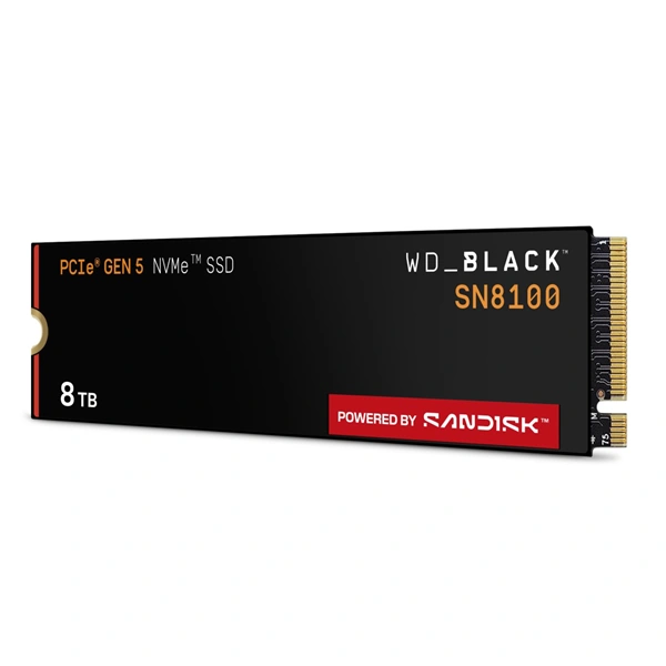 WD BLACK SN8100 PCIe 8 TB M2