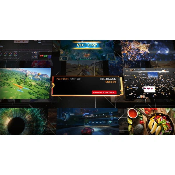 WD BLACK SN8100 PCIe 8 TB M2