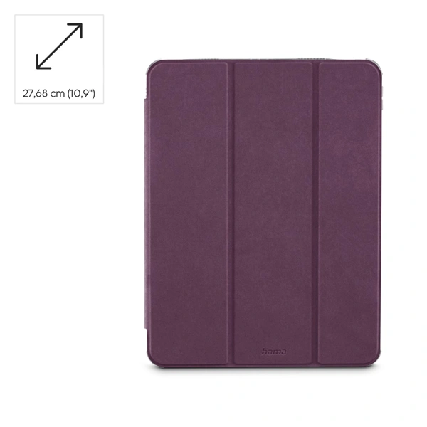 Hama Extreme Protect, pouzdro pro Apple iPad 11" (25/24)/10,9" (22/20), D3O®, bordó/průhledné