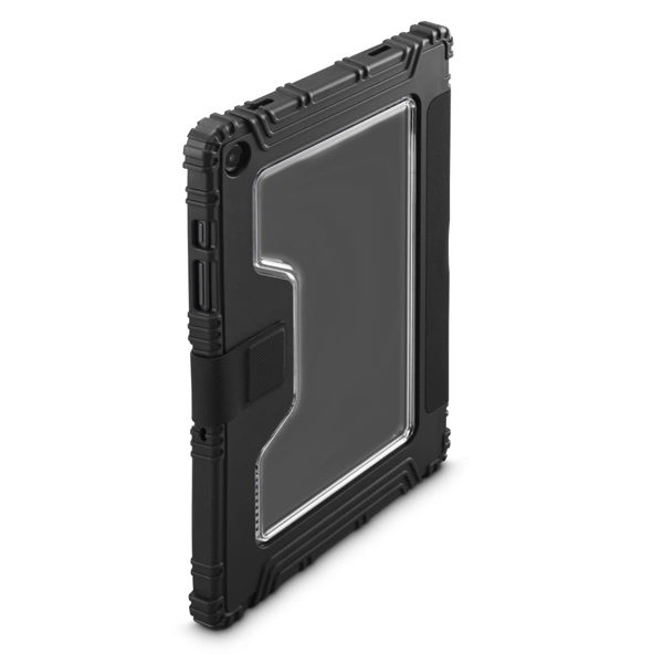 Hama Protection, pouzdro pro Samsung Galaxy Tab A11+/A9+ 11", nárazu odolné, černé/průhledné