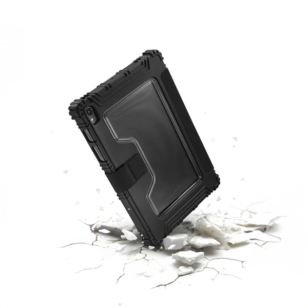 Hama Protection, pouzdro pro Samsung Galaxy Tab A11+/A9+ 11", nárazu odolné, černé/průhledné
