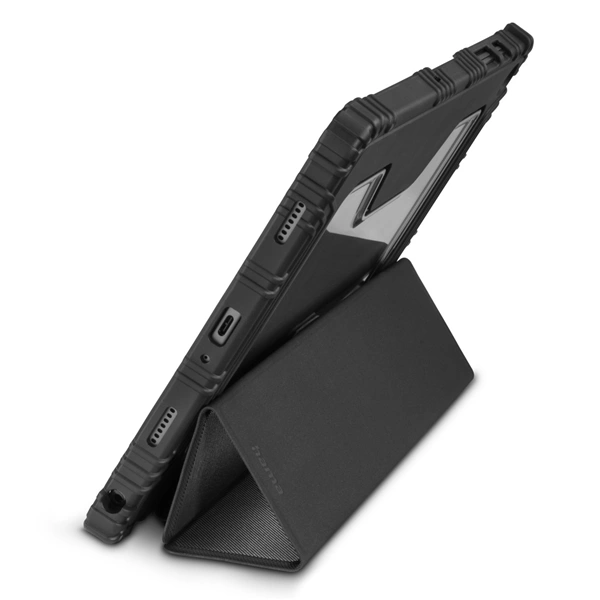 Hama Protection, pouzdro pro Samsung Galaxy Tab A11+/A9+ 11", nárazu odolné, černé/průhledné
