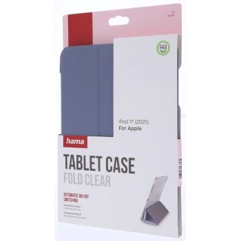Hama Fold Clear, pouzdro pro Apple iPad 11" (2025)/ Apple iPad 10,9" (2022), šeříkové