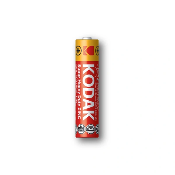 Kodak baterie Heavy Duty zinko-chloridová, AAA, 4 ks, fólie