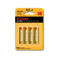 Kodak baterie ULTRA PREMIUM alkalická, AA, 4 ks, blistr