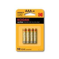Kodak baterie ULTRA PREMIUM alkalická, AAA, 4 ks, blistr