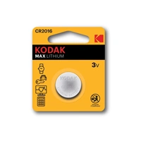 Kodak baterie MAX Lithium, CR 2016