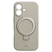 White Diamonds Mag Urban Stand Case, kryt pro Apple iPhone 16, MagSafe kompatibilní, pískový