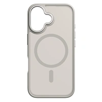 White Diamonds Hybrid Case, kryt pro Apple iPhone 16, magnetický, matný, poloprůhledný pískový