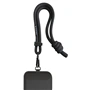 Black Rock Universal Wrist Band Lanyard, šňůrka/ poutko na mobil, s karabinkou, 25 cm, černá