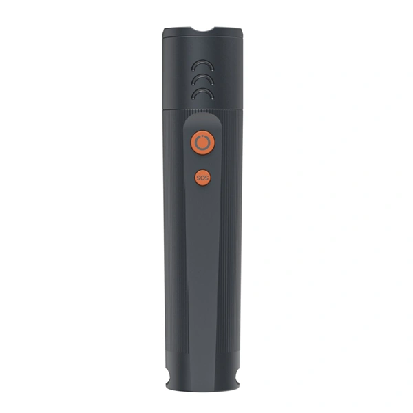 Hama FLX350, LED svítilna, hliníková, 350 lm / 230 m, 4 režimy+SOS, IP44, zoom, karabinka, baterie