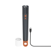 Hama FLX1200-C, LED svítilna, nabíjecí, hliníková, 1200 lm/300 m, 4 režimy+SOS, IP44, zoom,karabinka
