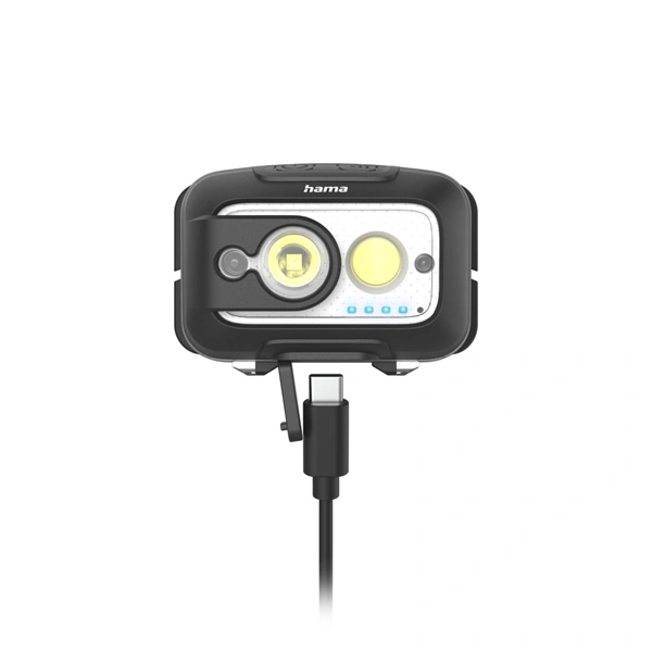 Hama HL500-C, LED čelovka, nabíjecí, svítivost 500 lm, dosvit 110 m, IP44