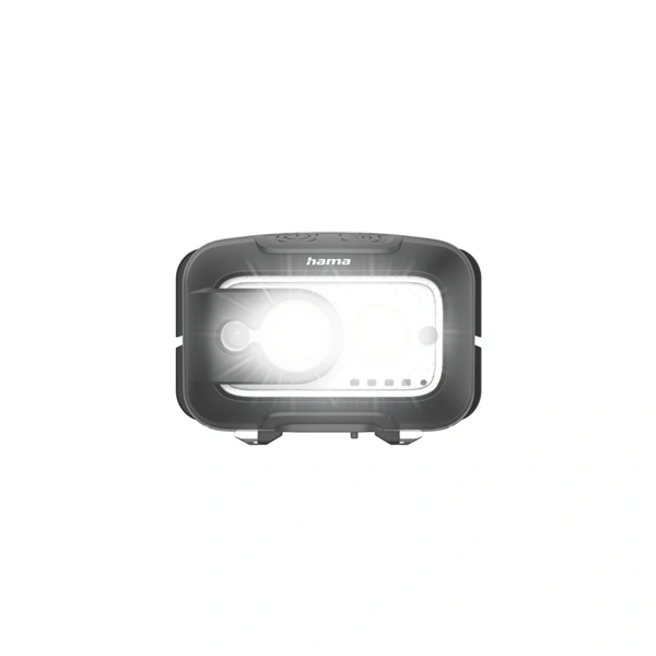 Hama HL500-C, LED čelovka, nabíjecí, svítivost 500 lm, dosvit 110 m, IP44