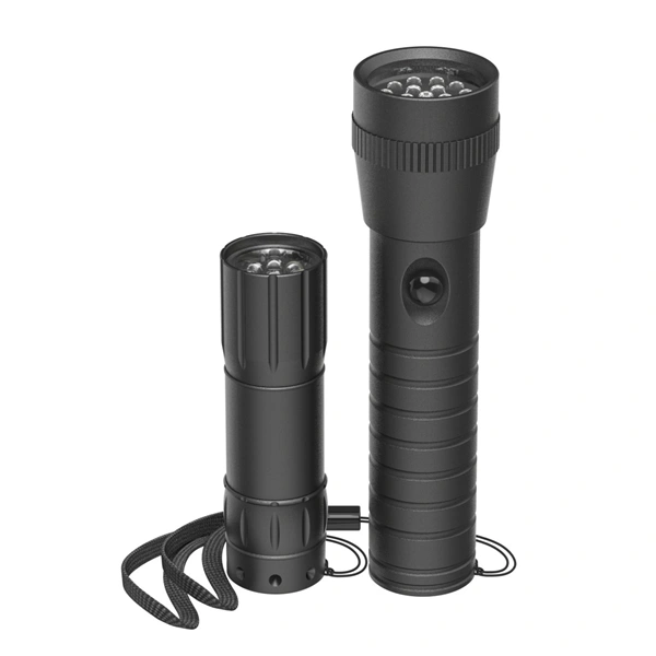Hama FL-DUO, LED svítilny, hliníkové, 25 lm / 60 lm, poutko na ruku, vč. baterií, set 2 ks