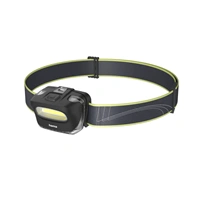 Hama HL110, LED čelovka, COB, svítivost 110 lm, dosvit 18 m, baterie